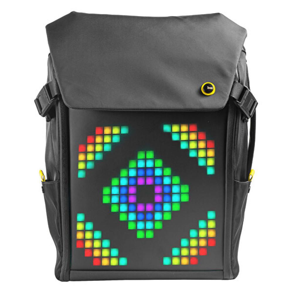 Divoom Pixoo Backpack M Siyah Ledli Sırt Çantası Unisex Evrak Çantası Fiyatı