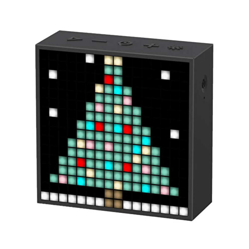 Divoom Timebox Evo Pixel Art Smart Siyah Bluetooth Hoparlör Bluetooth Hoparlör Fiyatı