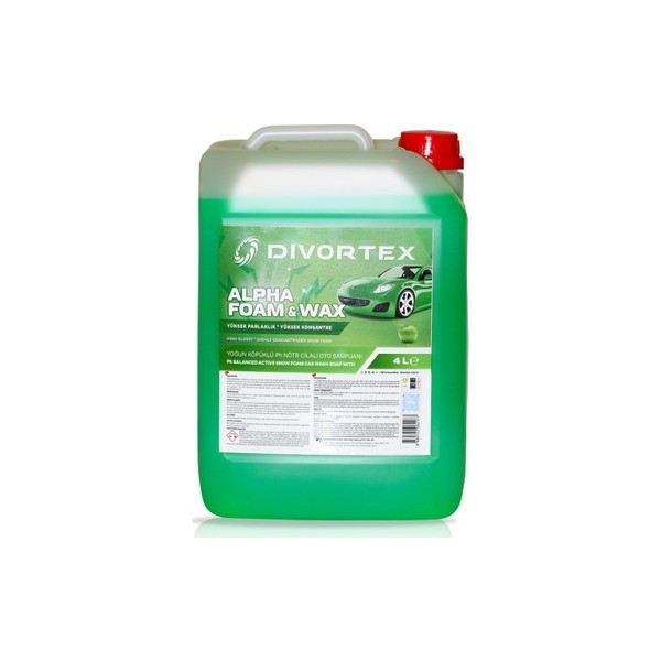 Divortex Alpha Foam Ph Nötr Cilalı Oto Şampuanı 4 Lt. Oto Yıkama Ürünleri Fiyatı