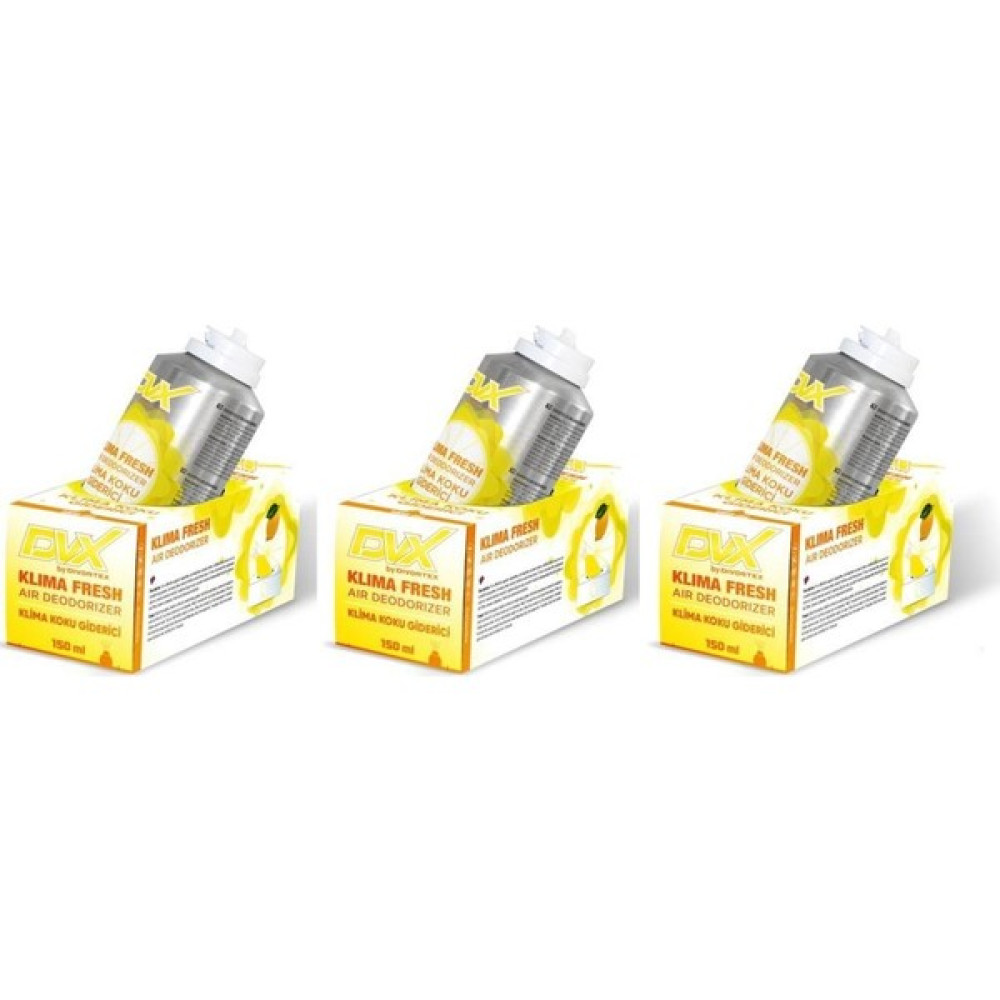 Dıvortex Araç Klima Temizliyicisi (Bombası) 150 Ml X 3 Adet  Oto Bakım & Temizlik Ürünleri Fiyatı