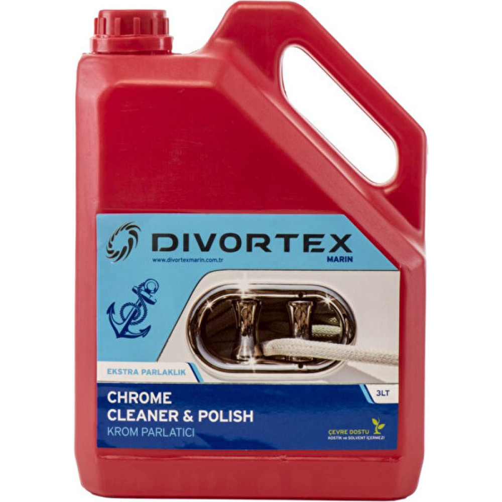Divortex Krom Parlatıcı & Temizleyici 3 Lt Oto Genel Temizlik Fiyatı