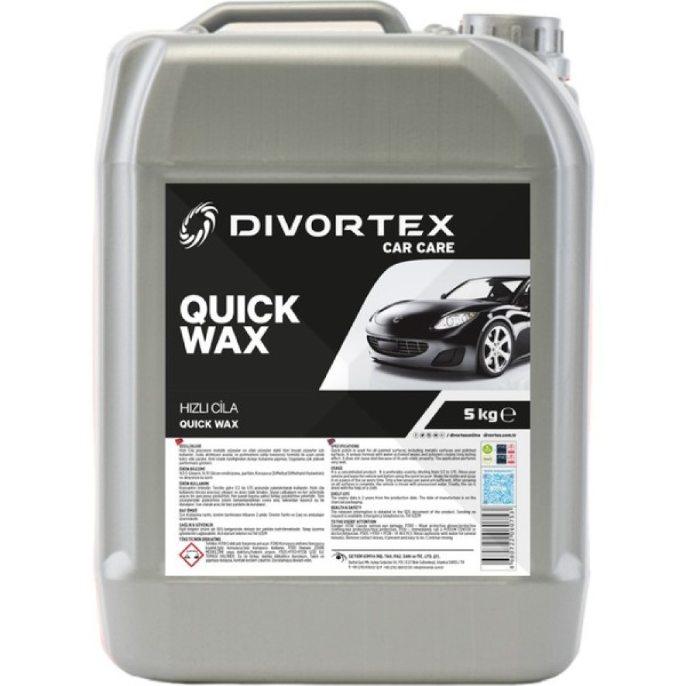 Dıvortex Quıck Wax Hızlı Cila 5 Kg Oto Çizik Giderici Fiyatı