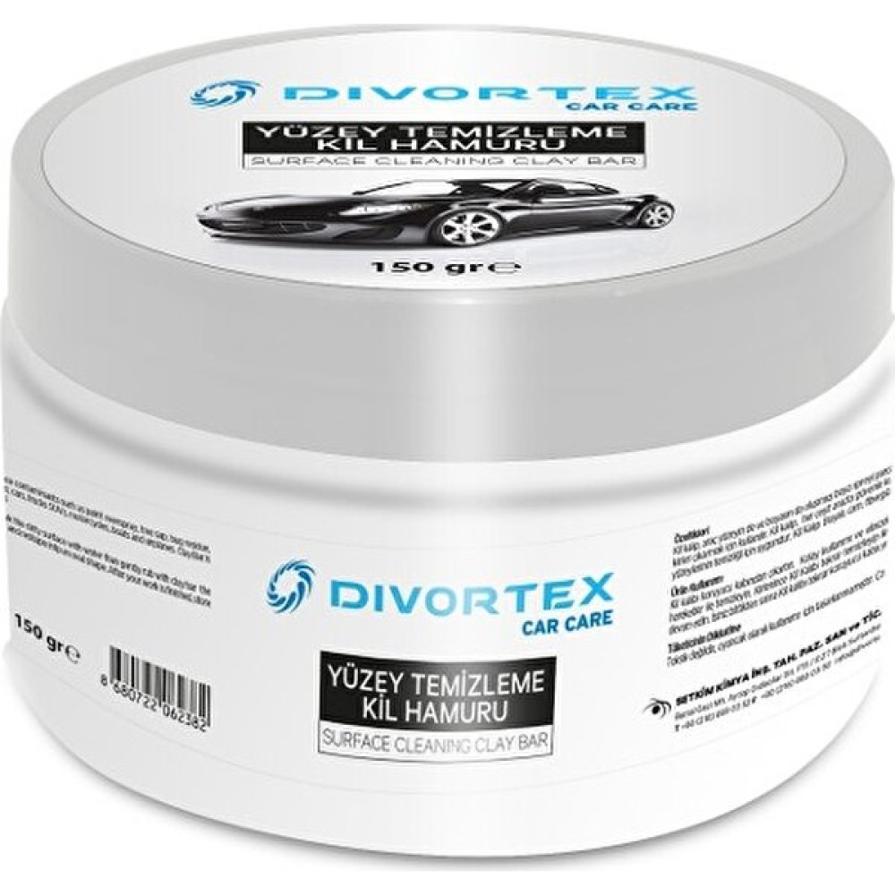 Divortex Yüzey Temizleme Kil Hamuru - Clay Bar 150 gr. Oto Çizik Giderici Fiyatı