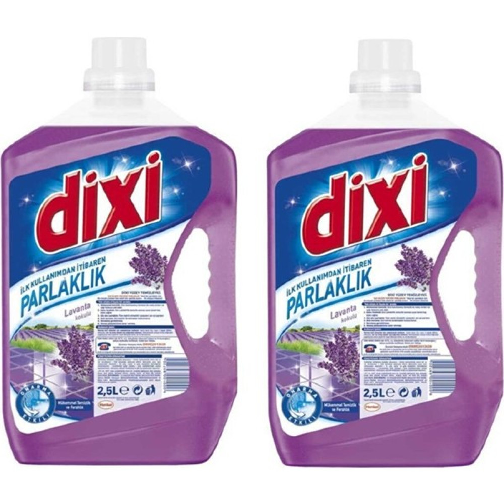 Dixi Lavanta 2.5 Lt x 2 - Mor Parlatıcı ve Temizleyiciler Fiyatı