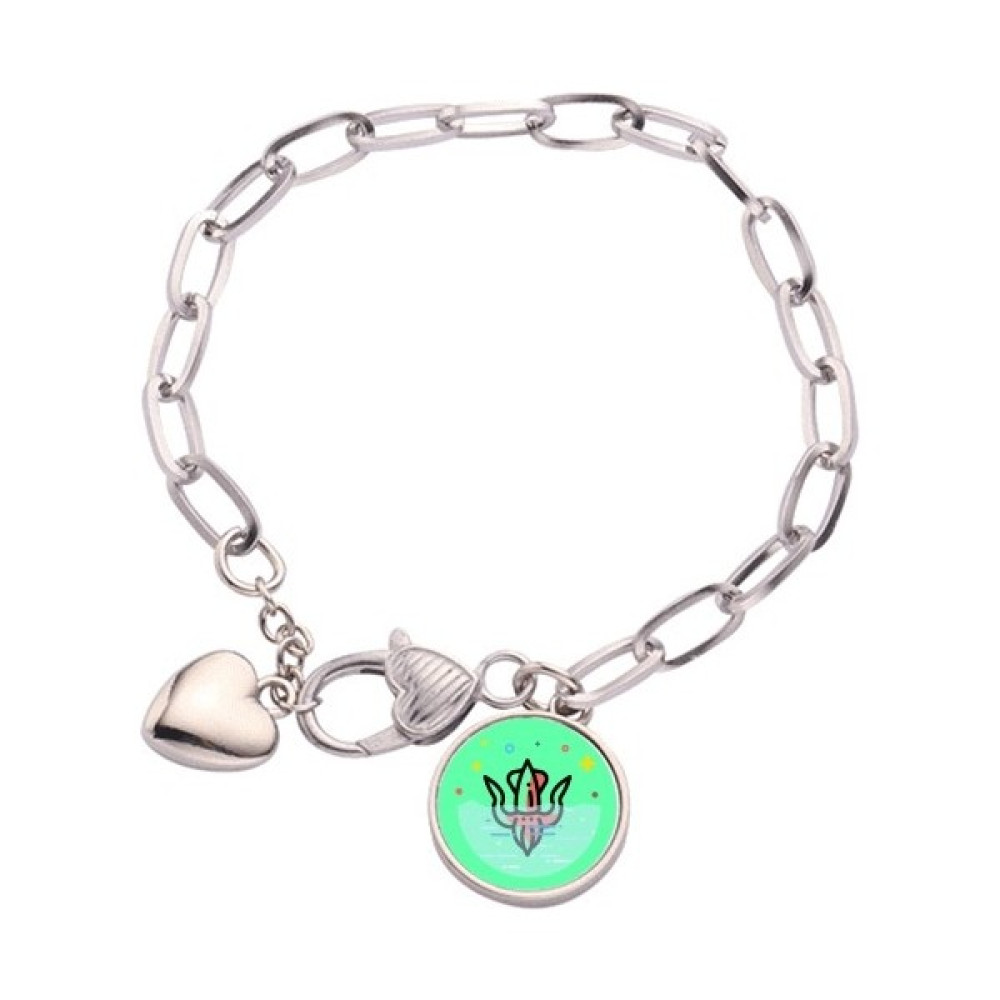 DIY Thinker Octopus Mignon Animasyon Cuttlefish Heart Chain Bracelet Jewelry Charm Fashion (Yurt Dışından) Saat ve Bileklik Aksesuarı Fiyatı