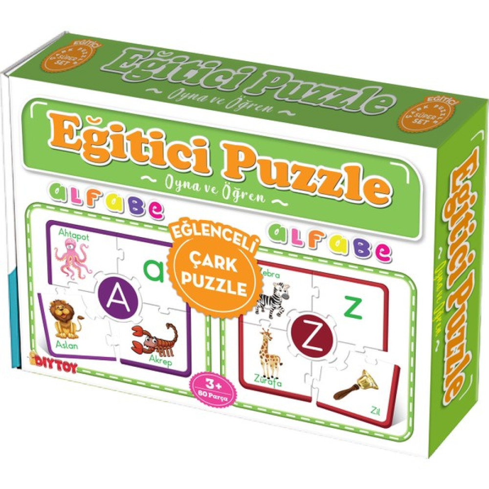 Diy-Toy Çark Puzzle Alfabe Bebek Oyuncakları Fiyatı