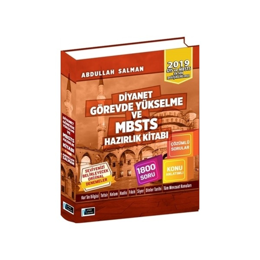 Diyanet Görevde Yükselme ve MBSTS Hazırlık Kitabı 2019 Görevde Yükselme Sınavları Kitapları Fiyatı