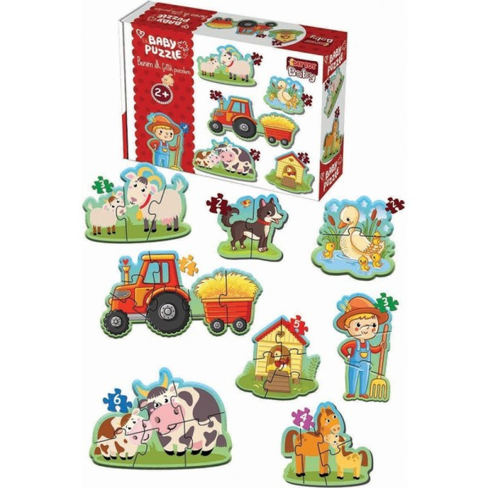 Dıytoy 1734 Dıytoy, Baby Puzzle- Ilk Çiftlik Puzzle - 135 Puzzle & Aksesuarları Fiyatı