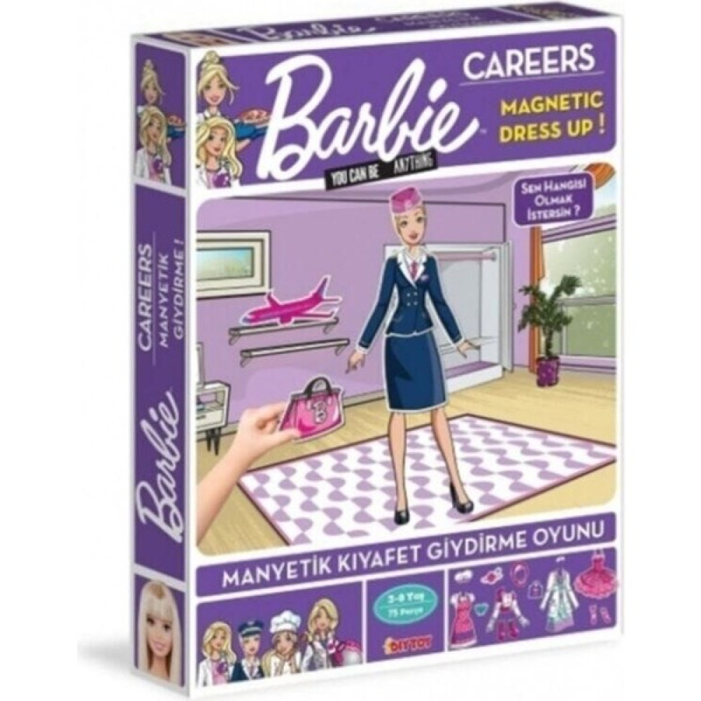 Diytoy Barbie Careers Manyetik Kıyafet Giydirme Oyunu Meslekler Eğitici Oyuncak Fiyatı