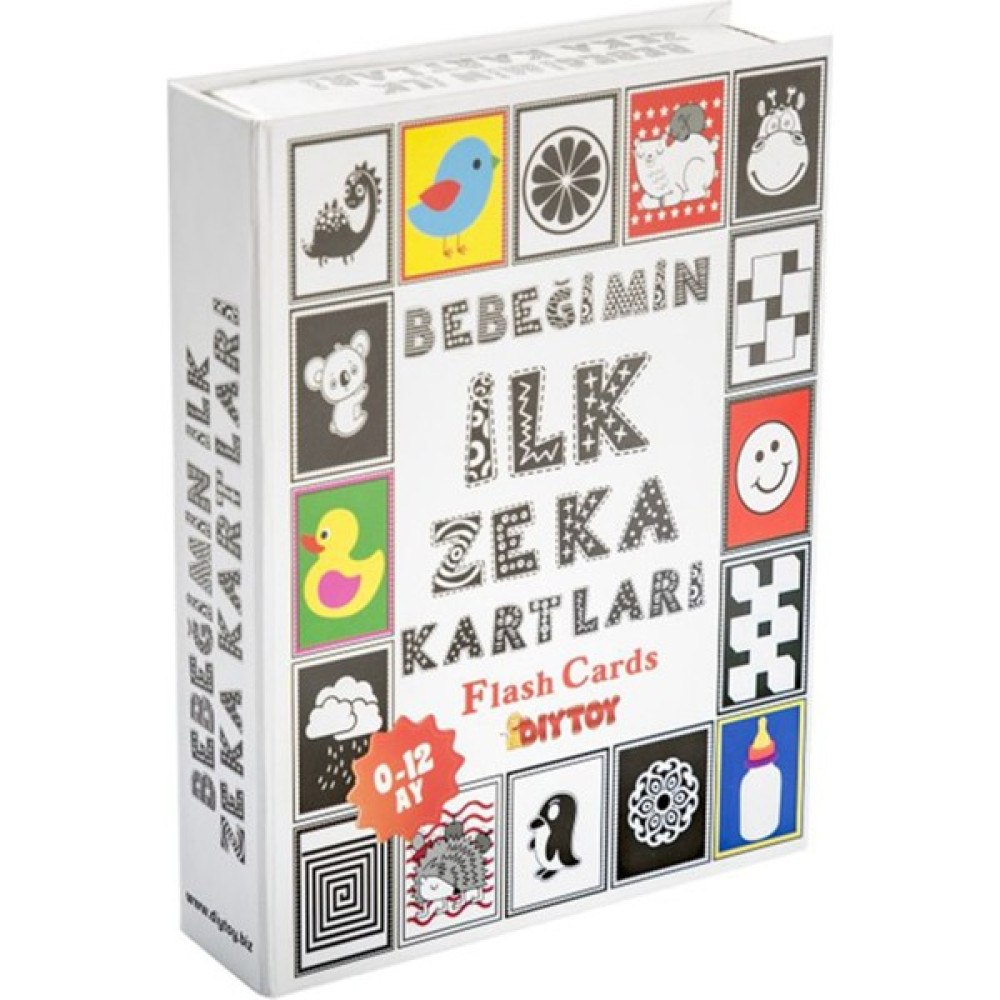 Diytoy Bebeğimin Ilk Zeka Kartları - Renkli Bebek Oyuncakları Fiyatı