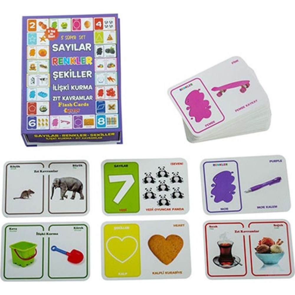 Diytoy Bebek Zeka Kartları Eğitim Seti Bebek Oyuncakları Fiyatı