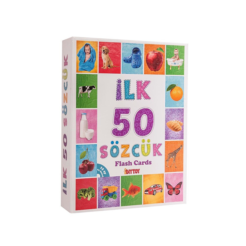 Diytoy - İlk 50 Sözcük Flash Kart Kitaplar Fiyatı