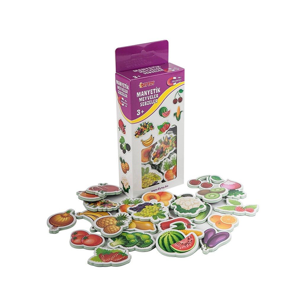 Diytoy - Manyetik Meyve Sebzeler Kitaplar Fiyatı