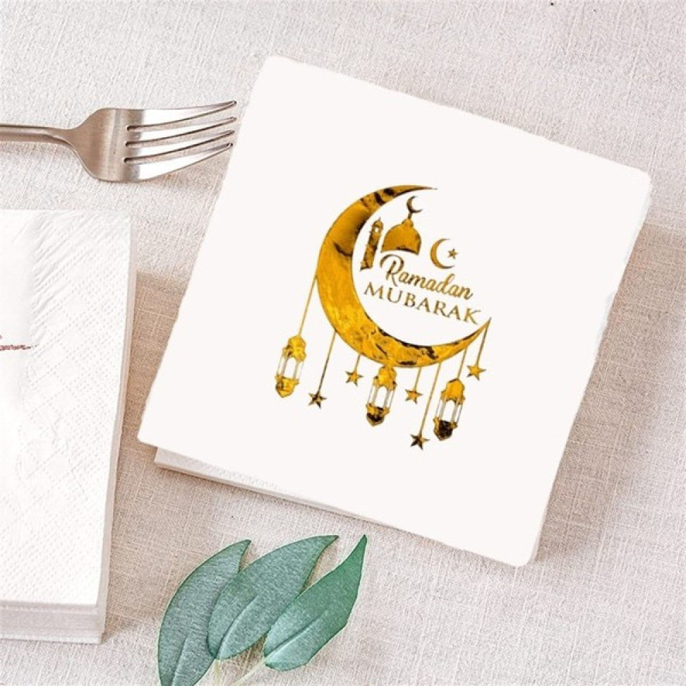Dizayn Parti Evi Ramadan Mubarak Gold Baskılı Varanklı Peçete 16 Adet Oyuncak Fiyatı