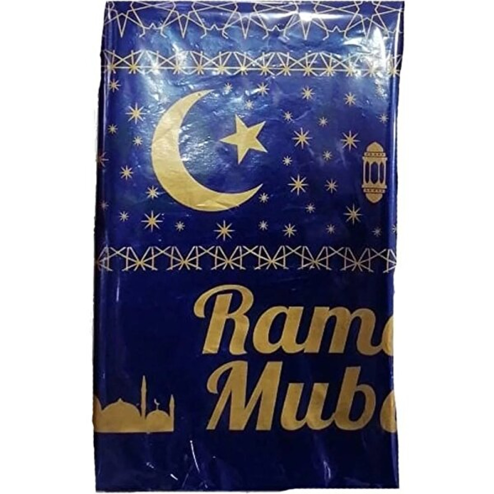Dizayn Parti Evi Ramazan Temalı Ramadan Mubarak Mavi Renk Plastik Masa Örtüsü 120 x 180 cm Oyuncak Fiyatı
