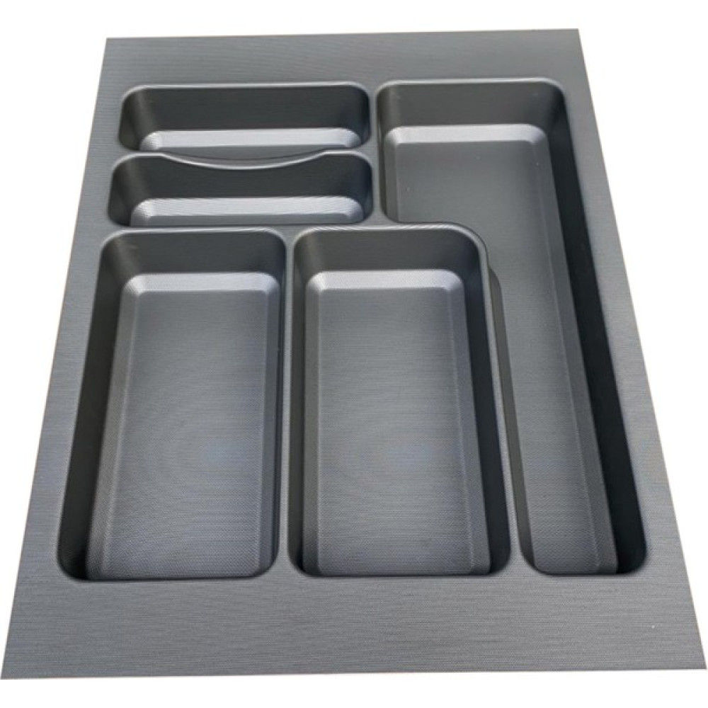 Dizaynaks Versa Antrasit Dokulu Çekmece Içi Kare Antibakteriyel Plastik Kaşıklık 39 x 49 cm. - 39 x 49 cm Pratik Mutfak Gereçleri Fiyatı