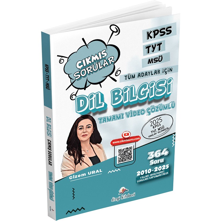 Dizgi Kitabevi Dizgi 2026 KPSS TYT MSÜ Dil Bilgisi Çıkmış Sorular Son 16 Yıl Çöz Temel Yeterlilik Testi (TYT) Fiyatı