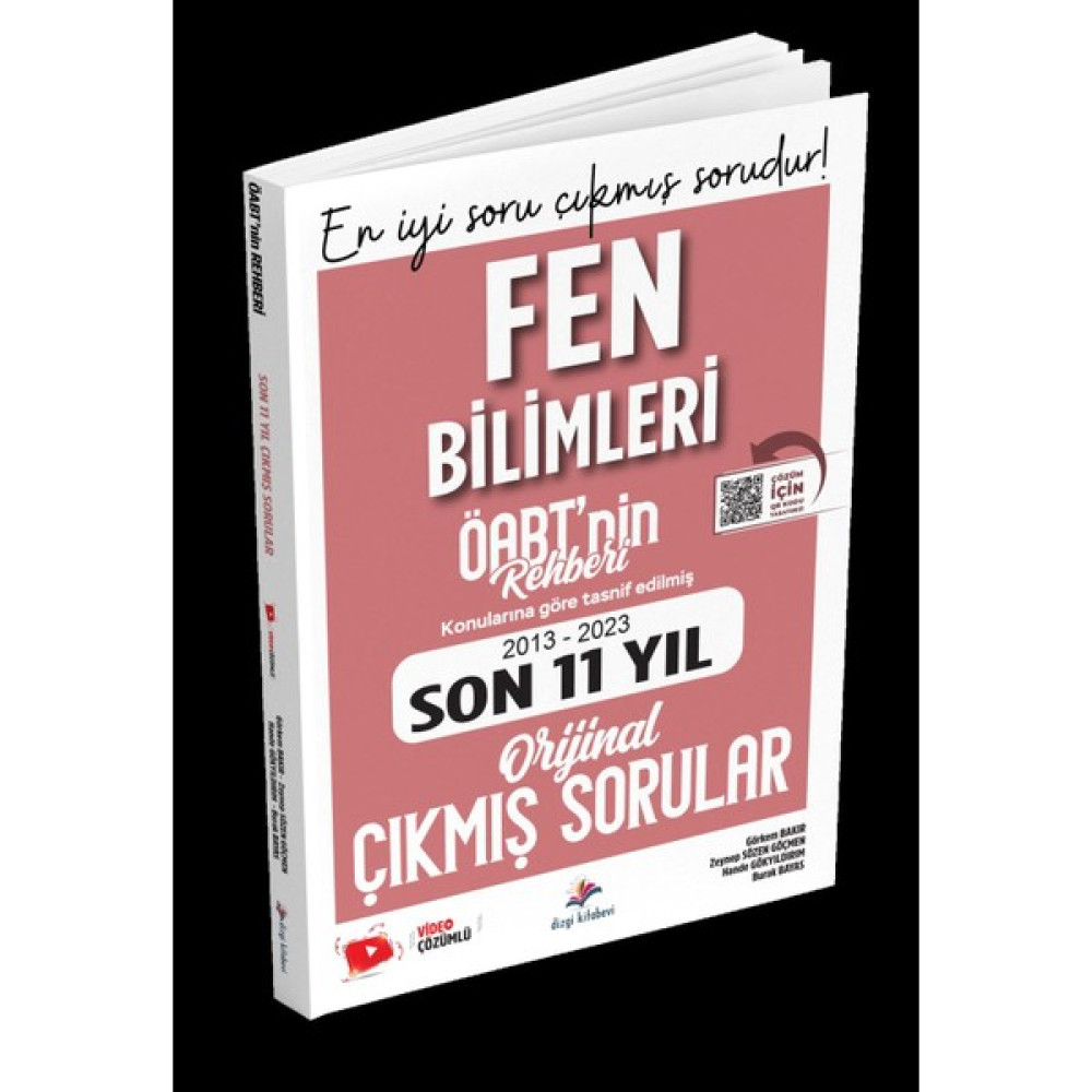 Dizgi Kitap 2024 KPSS Fen Bilgisi ÖABT Konularına Göre Tasnif Edilmiş Tüm Yıllar Video Çözümlü Çıkmış Sorular Ders Sınav Kitapları Fiyatı