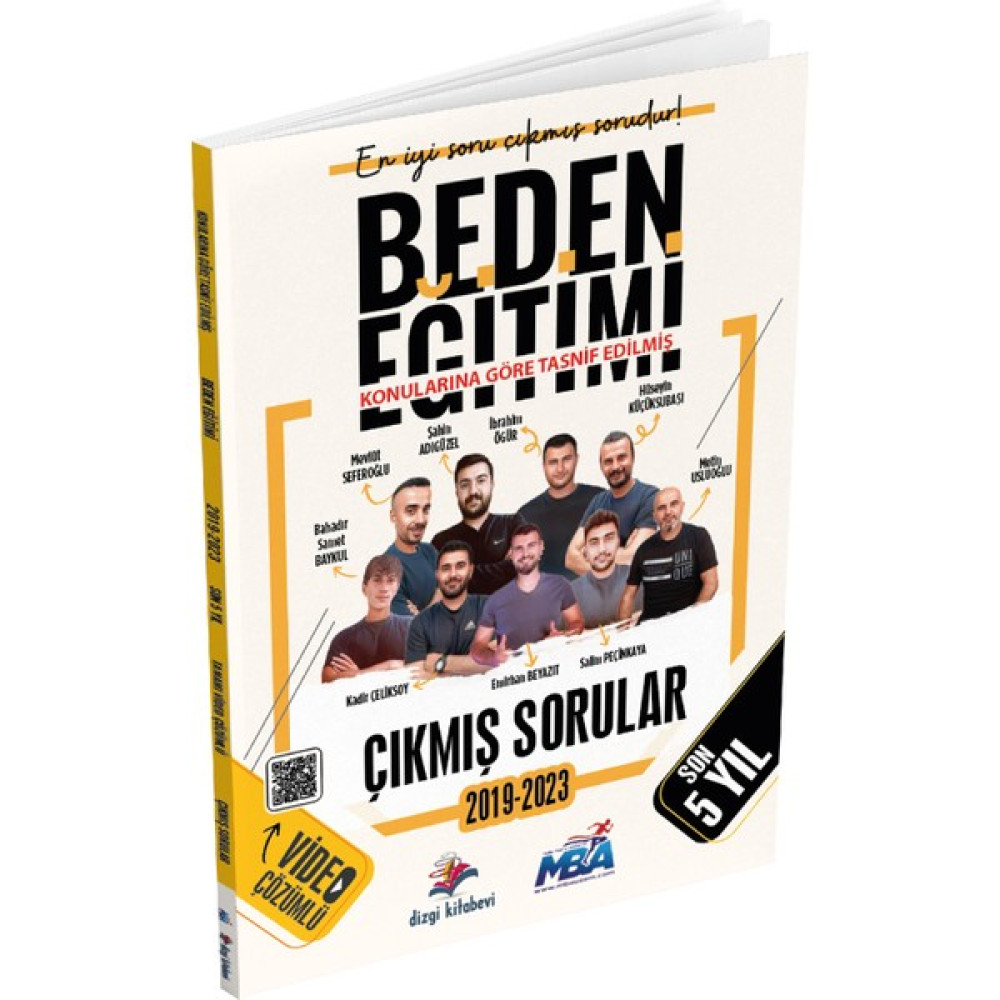 Dizgi Kitap 2024 ÖABT Beden Eğitimi Öğretmenliği Konularına Göre Son 5 Yıl Orijinal Video Çözümlü Çıkmış Sorular Ders Sınav Kitapları Fiyatı