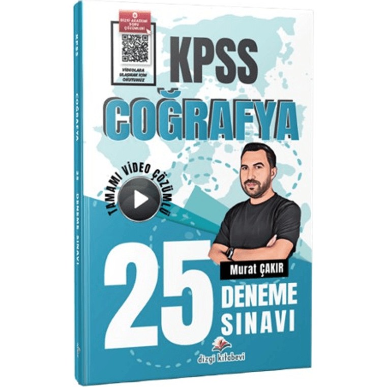 Dizgi Kitap 2026 Kpss Coğrafya Tamamı Video Çözümlü 25 Deneme Sınavı Diğer Fiyatı