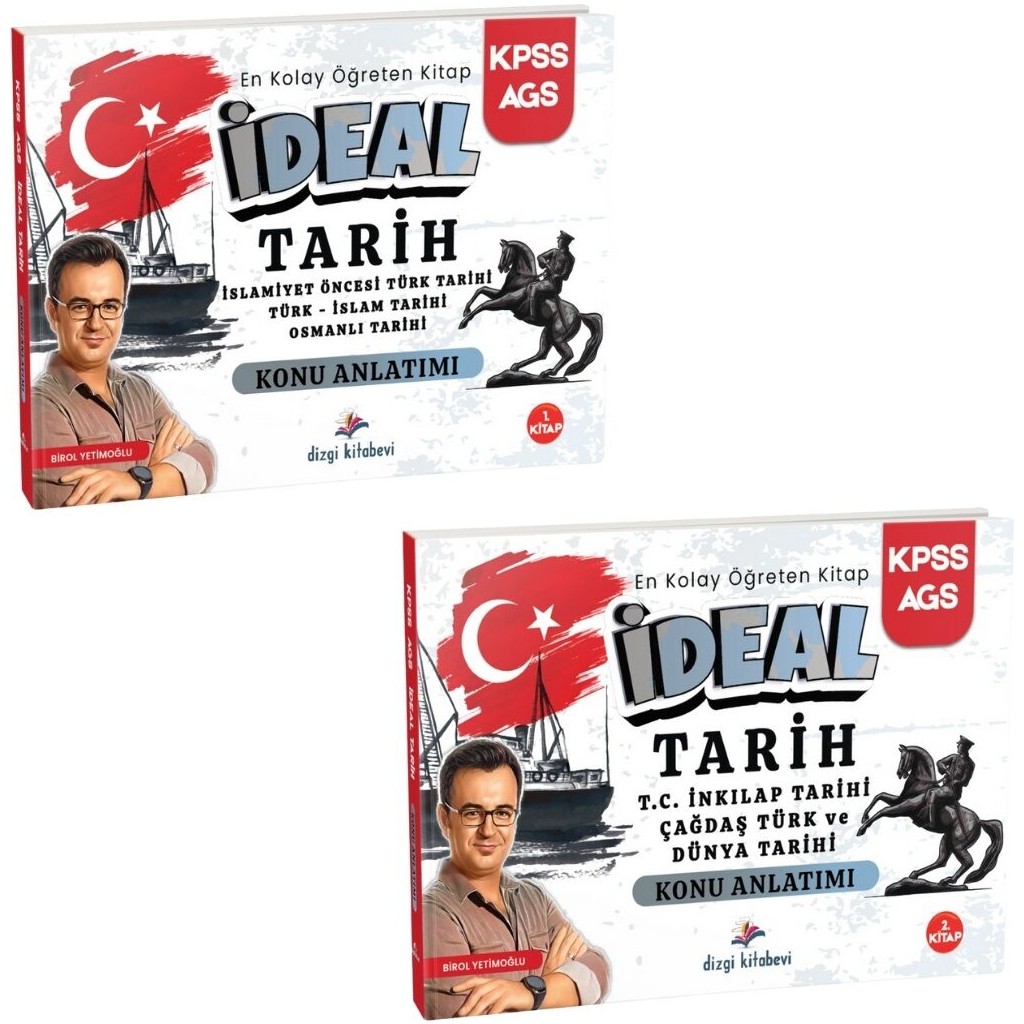 Dizgi Kitap 2026 Kpss Meb-Ags Ideal Tarih Konu Anlatımı Set - Birol Yetimoğlu Dizgi Kitap Yayınları Diğer Fiyatı