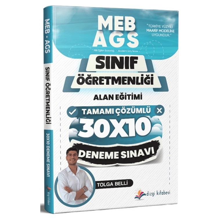 Dizgi Kitap 2026 Meb Ags Öabt Sınıf Öğretmenliği Alan Eğitimi Tamamı Çözümlü 10 Deneme Sınavı Diğer Fiyatı