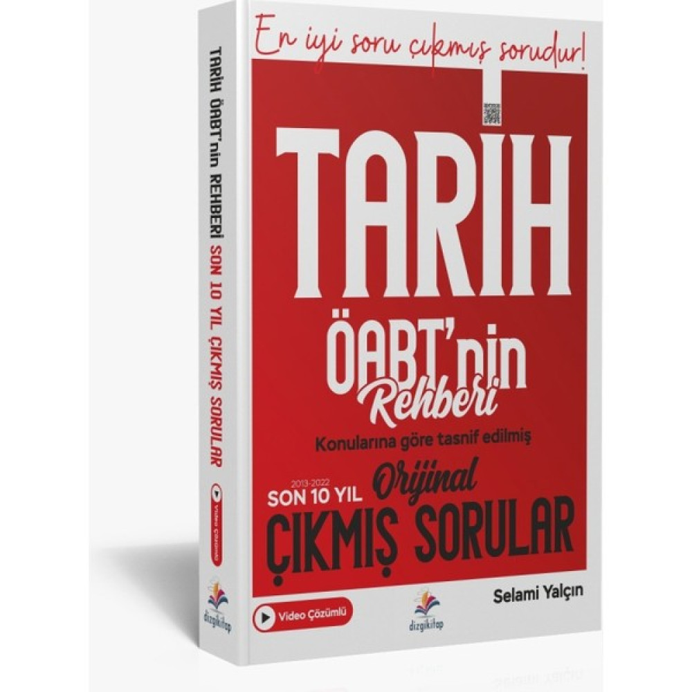Dizgi Kitap KPSS Tarih ÖABT Konularına Göre Tasnif Edilmiş Son 10 Yıl Orijinal Video Çözümlü Çıkmış Sınav Soruları Ders Sınav Kitapları Fiyatı