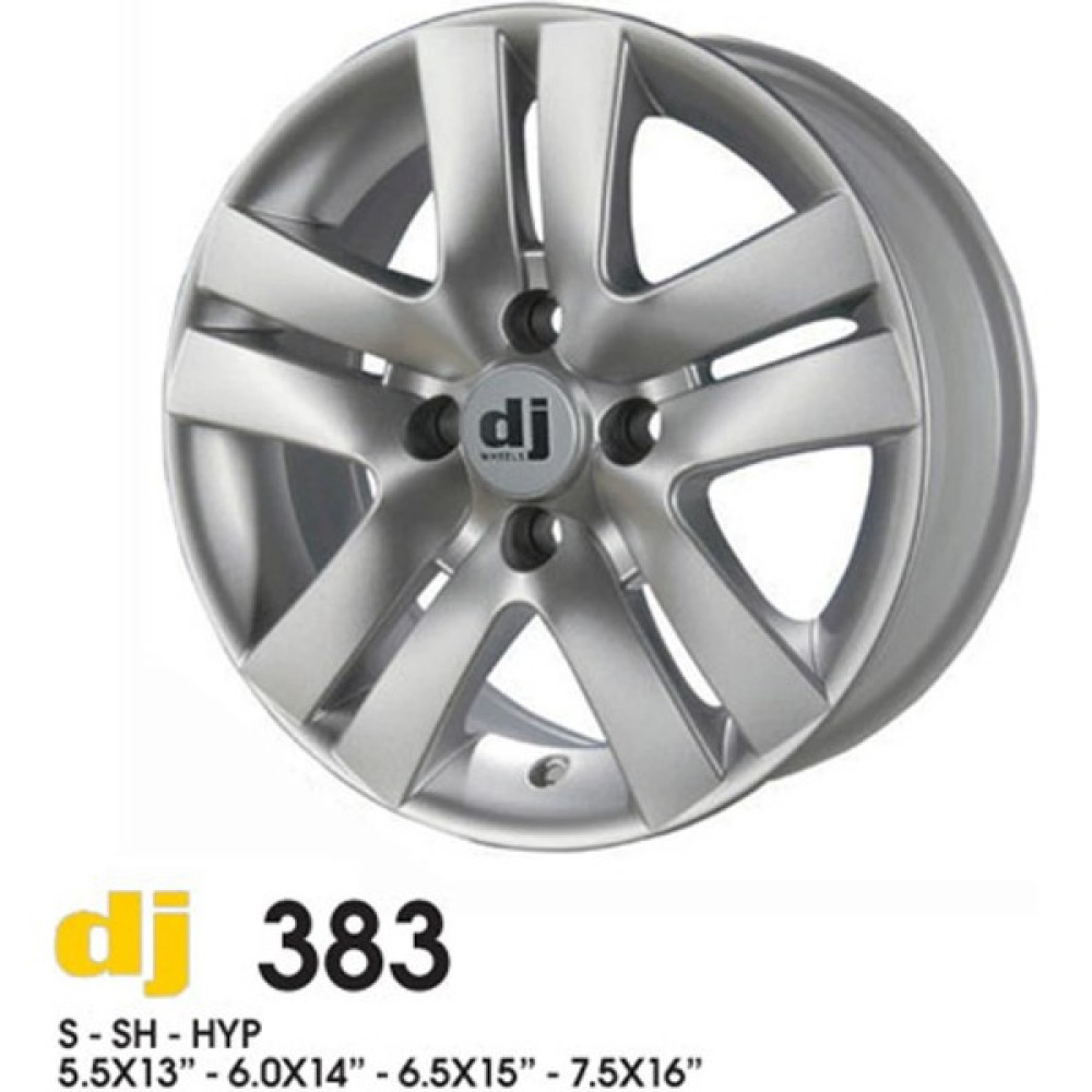 DJ-383 6*14 4*100 ET35 67.1 Sılver (13058) - Renksiz Oto Boyaları Fiyatı