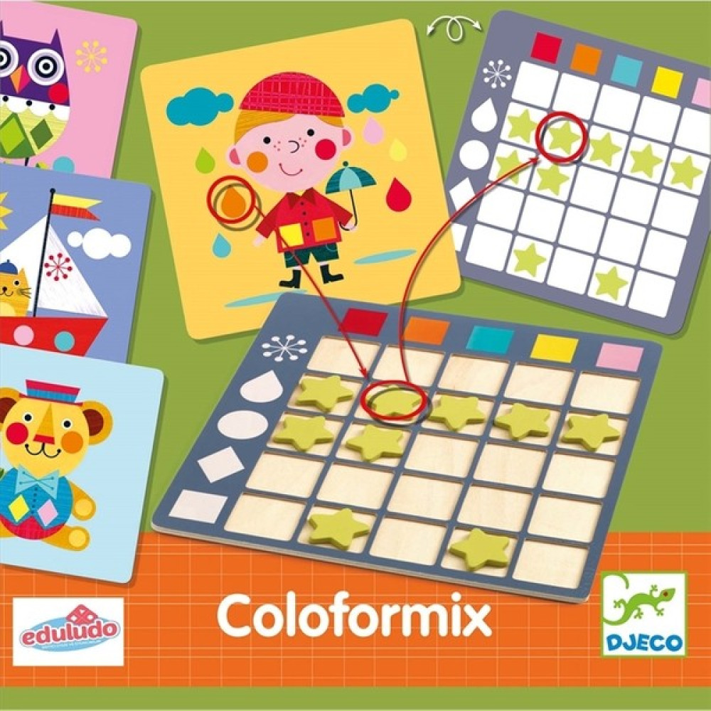 Djeco Coloformix - Kavram, Renk, Dikkat ve Görsel Algılama Oyunu 4+ Yaş Oto Boyaları Fiyatı