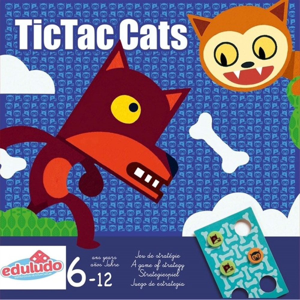 Djeco Tic Tac Cats - Strateji ve Zeka Oyunu 6+ Yaş Oto Boyaları Fiyatı
