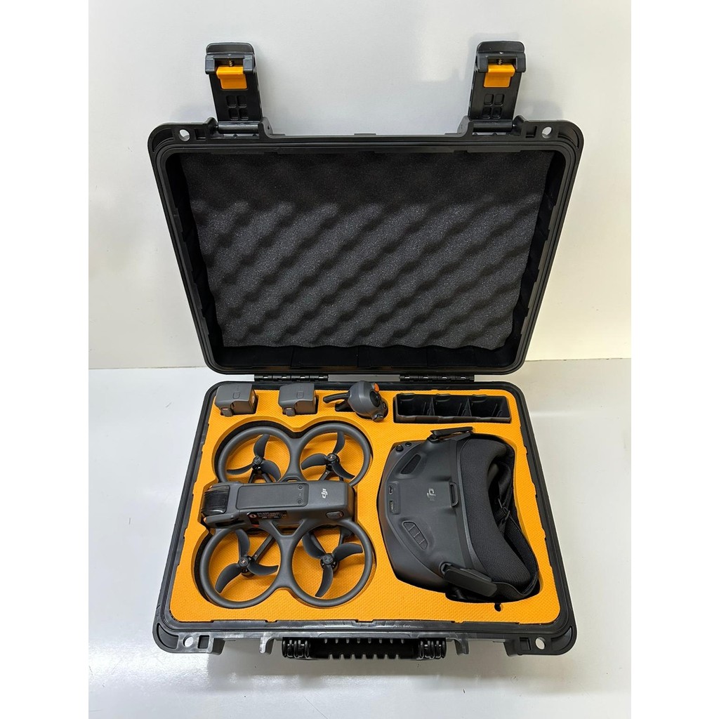 Dji Avata 2 N3 / Googles 3 Uyumlu Hardcase Drone Taşıma Çantası Clascase C036 - Siyah Diğer Fiyatı