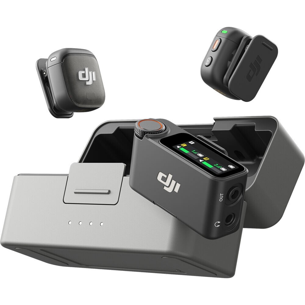 Dji Mic 3 Kablosuz Mikrofon (2 Kişilik) / On Ithalat Garantili Stüdyo Mikrofonu Fiyatı
