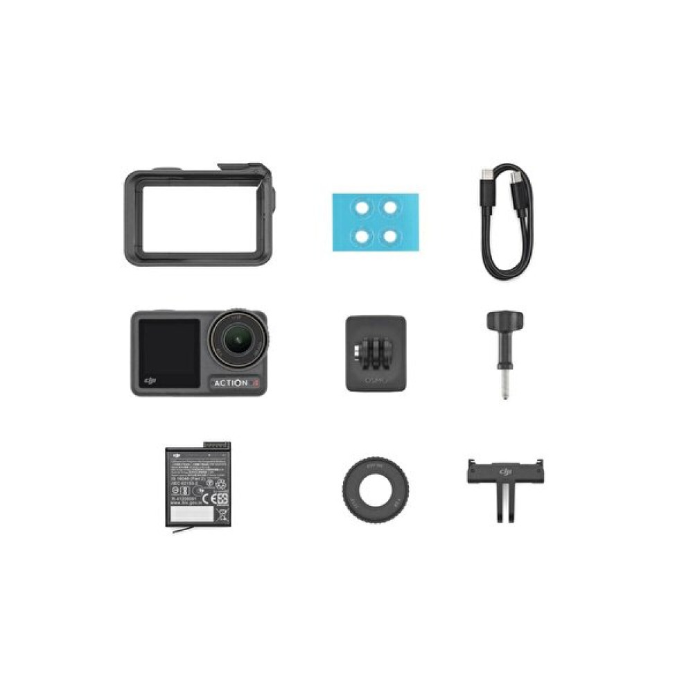 DJI Osmo Action 4 Standart Combo Aksiyon Kamera Aksiyon Kameralar Fiyatı
