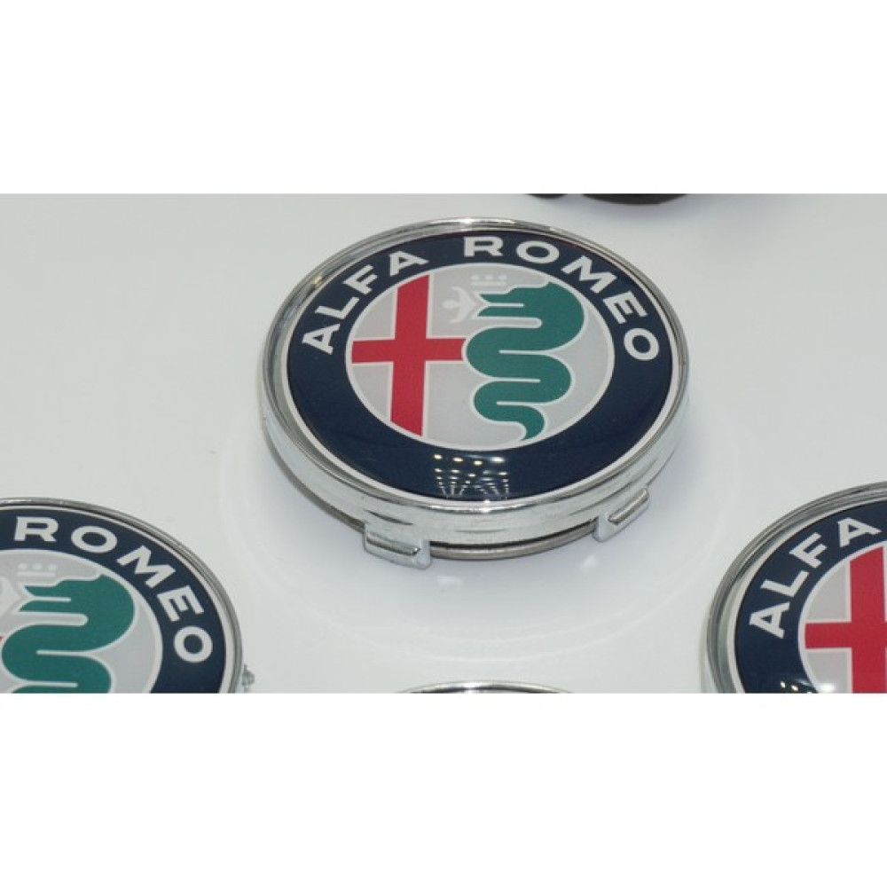 Dk Alfa Romeo Jant Göbek Kapağı 60MM Renkli Gümüş Jantlar & Jant Aksesuarları Fiyatı