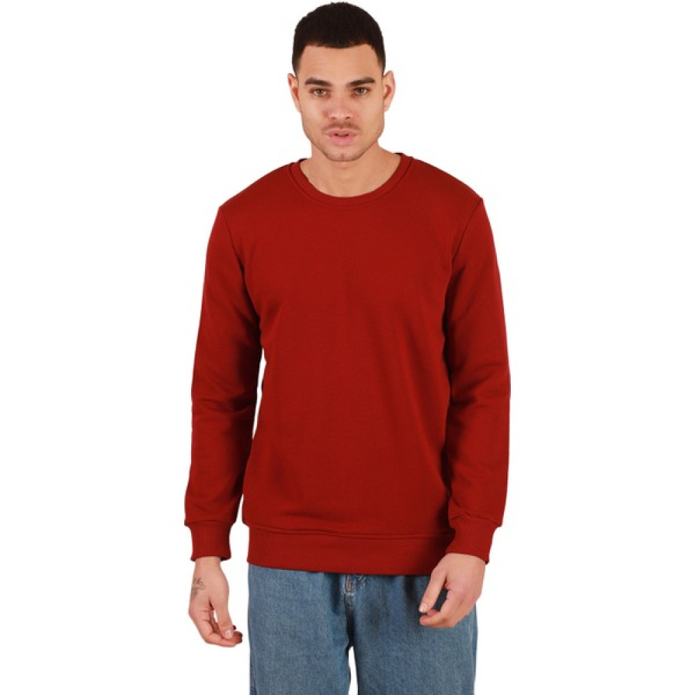 Dk Daksel Special Product Regular Fit Bordo Erkek Sweatshirt Erkek Sweatshirt Fiyatı