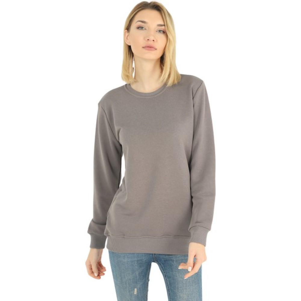 Dk Daksel Special Product Regular Fit Füme Kadın Sweatshirt Bayan Sweatshirt Fiyatı