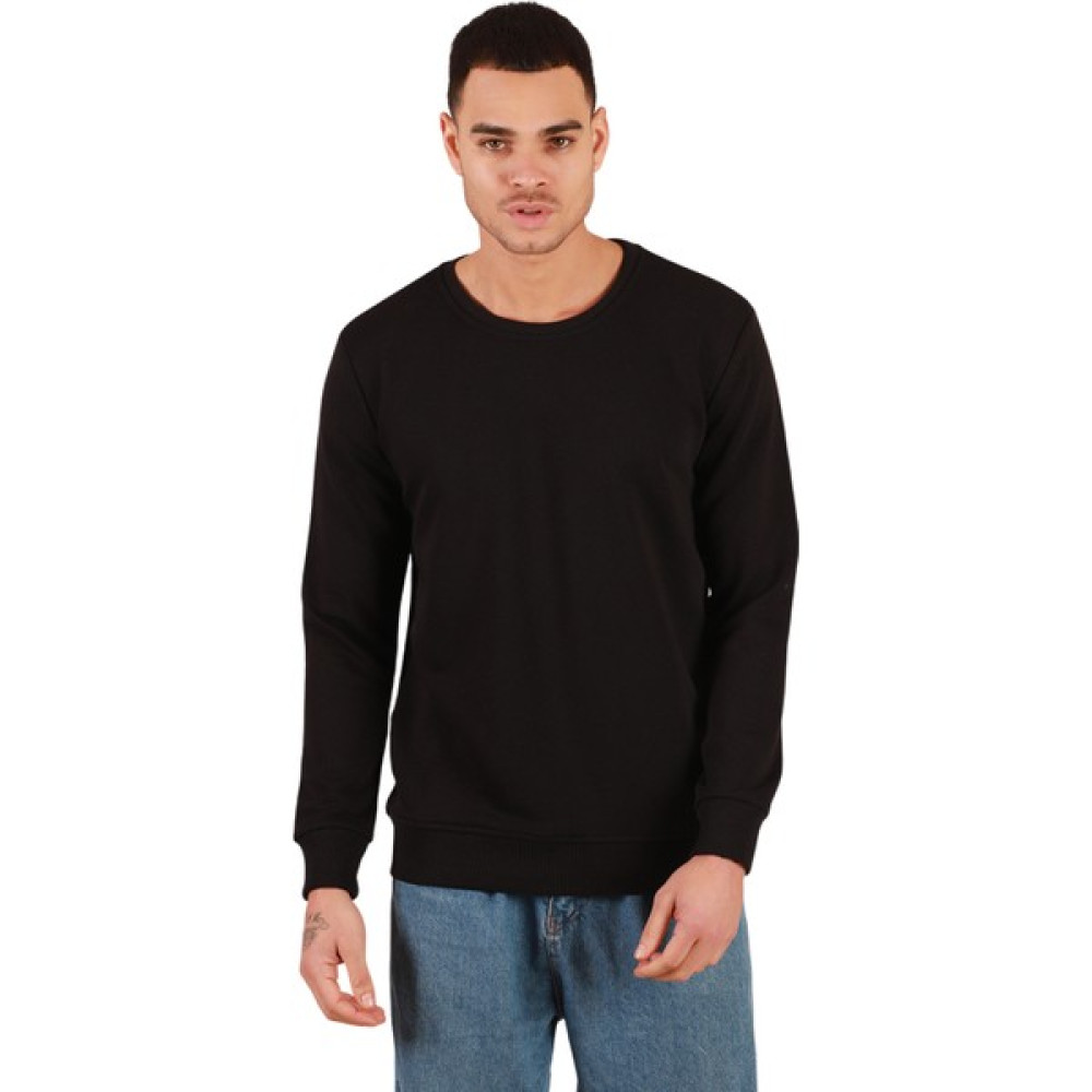 Dk Daksel Special Product Regular Fit Siyah Erkek Sweatshirt Erkek Sweatshirt Fiyatı