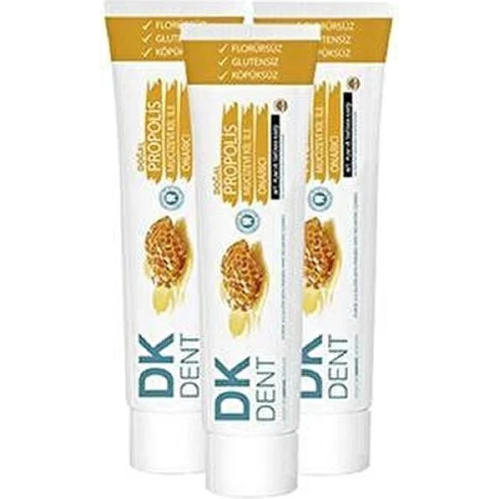 Dk Dent Dkdent Propolis Florürsüz Doğal Diş Macunu 75 Ml X 3 Adet Diş Macunları Fiyatı