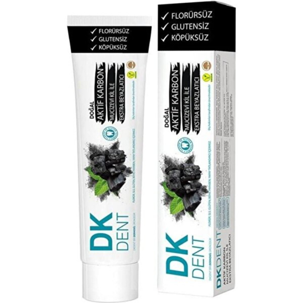 Dk Dent Karbonlu Diş Macunu, 75 M Diş Macunları Fiyatı