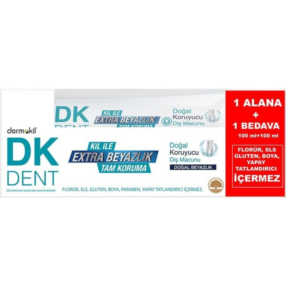 Dk Dent Klasik Diş Macunu 100 ml x 2 Diş Macunları Fiyatı
