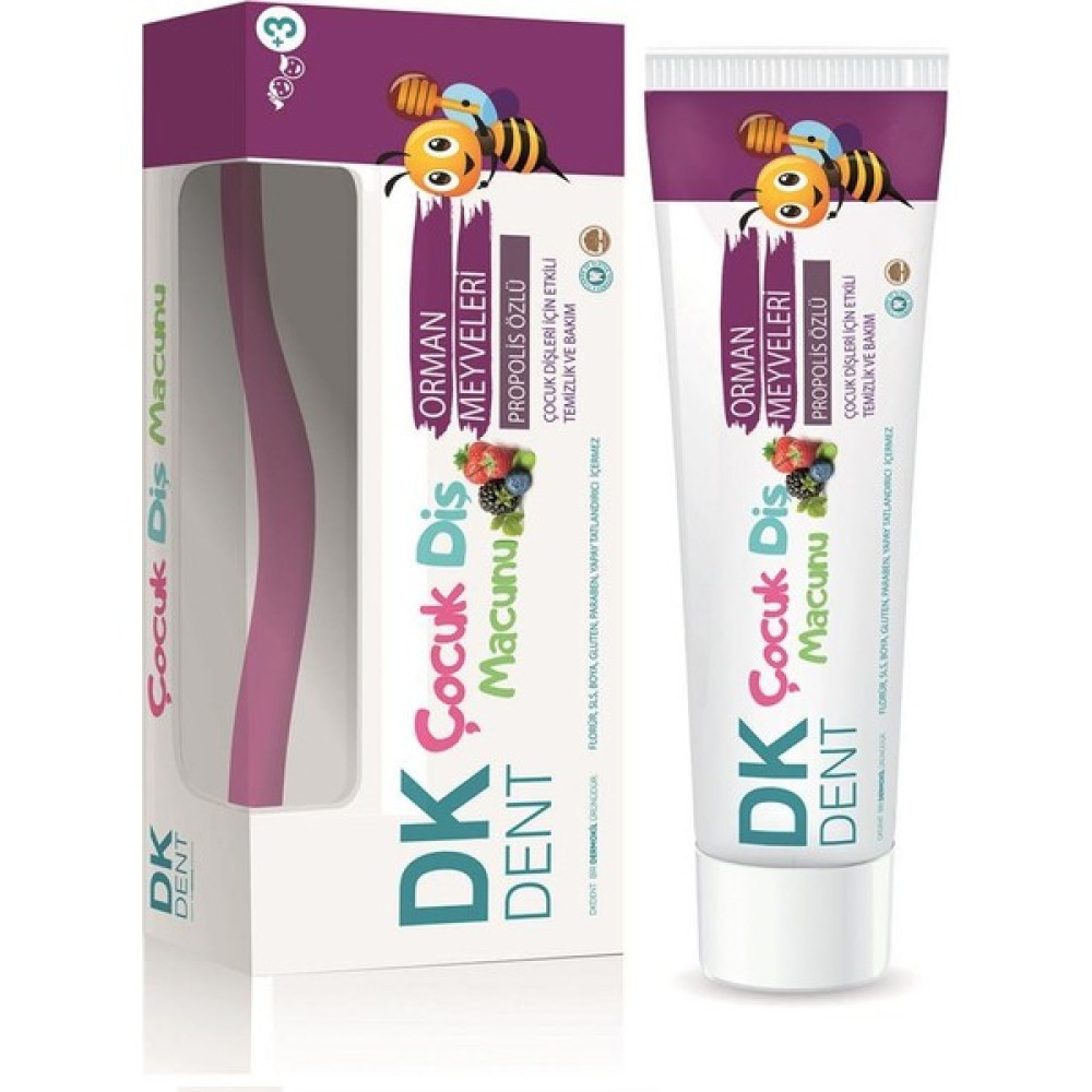 Dk Dent Orman Meyveleri Florürsüz Çocuk Diş Macunu 50 ml Diş Fırçası Diş Macunları Fiyatı