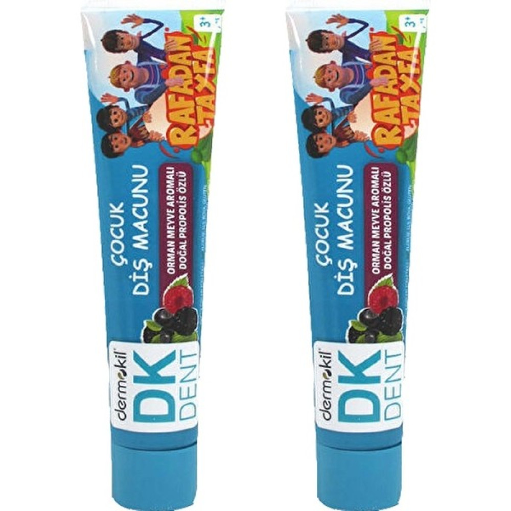 Dk Dent Rafadan Tayfa Cocuk Dıs Macunu Orman Meyvelı-50 Ml X 2 Adet Diş Macunları Fiyatı