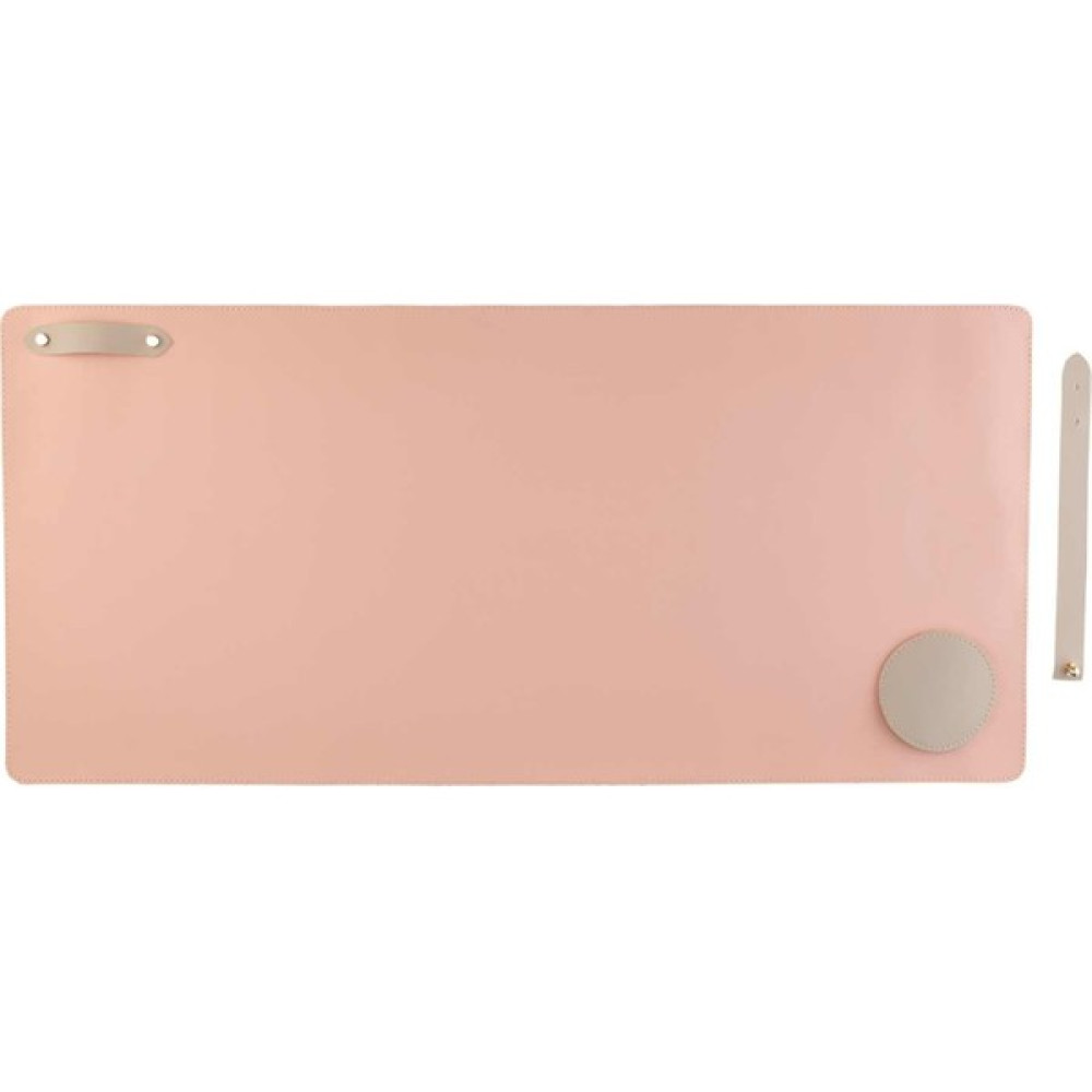 Dk Leather 0786599524195 Pu Deri Masa Matı Mouse Pad Sümen + Bardak Altlığı - Pembe Mouse Pad Fiyatı