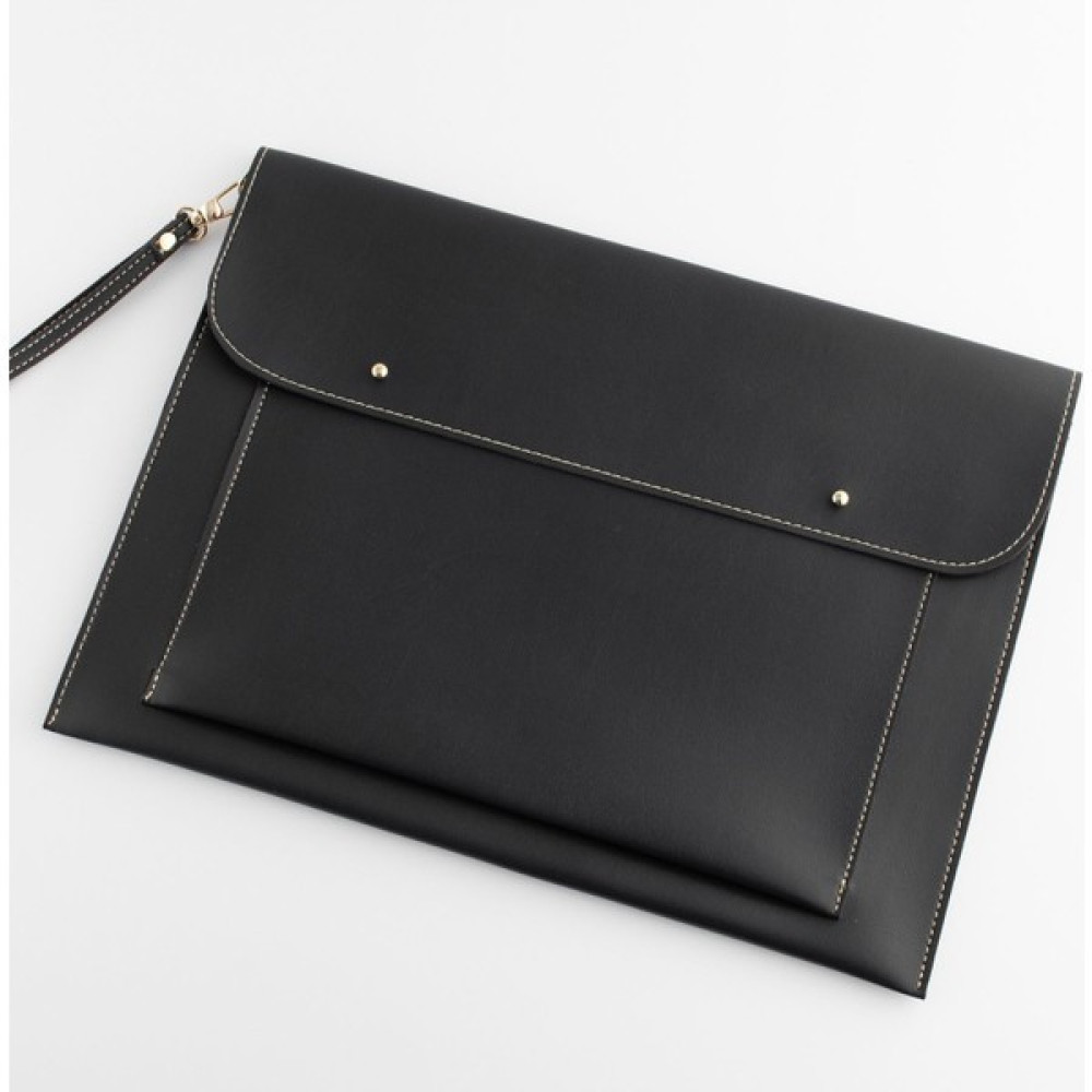 Dk Leather Asteria Siyah Macbook Air Pro 13 13.3 14 Inç Notebook Laptop Kılıfı Evrak Çantası Portföy Dizüstü Bilgisayar Aksesuarları Fiyatı