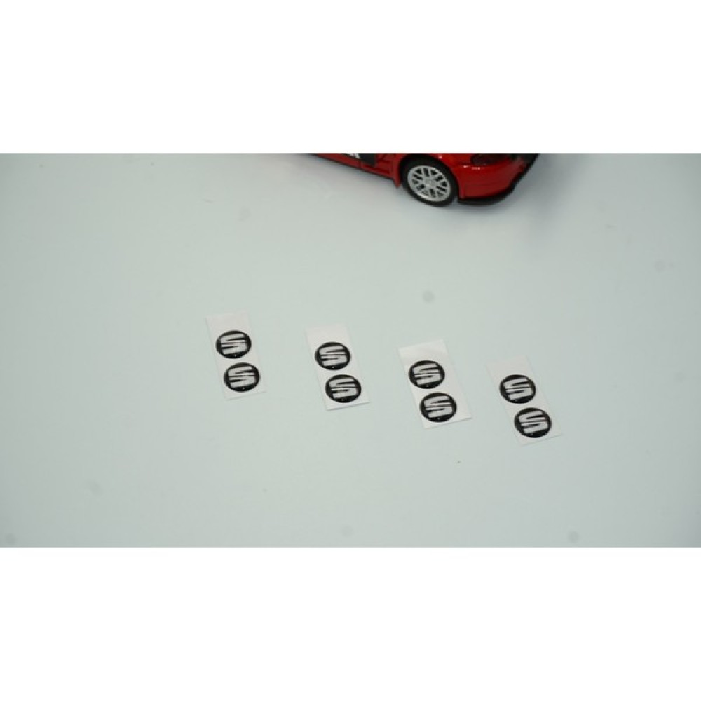 Dk Seat Logo Jant Torpido Direksiyon 11MM Damla Sticker Logo Seti Direksiyonlar & Aksesuarları Fiyatı