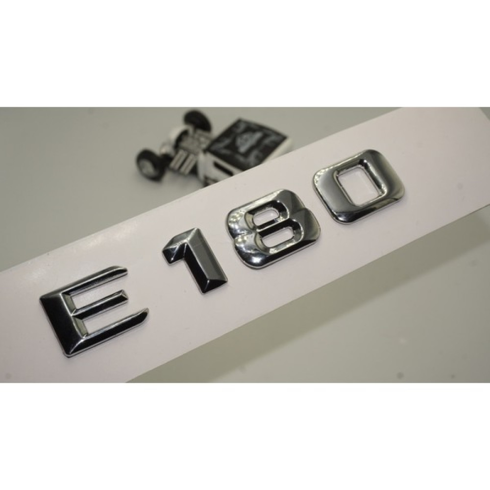 DK Tuning Benz E180 Bagaj Krom Metal 3m 3D Yazı Logo - Standart - Gümüş Oto Boyaları Fiyatı