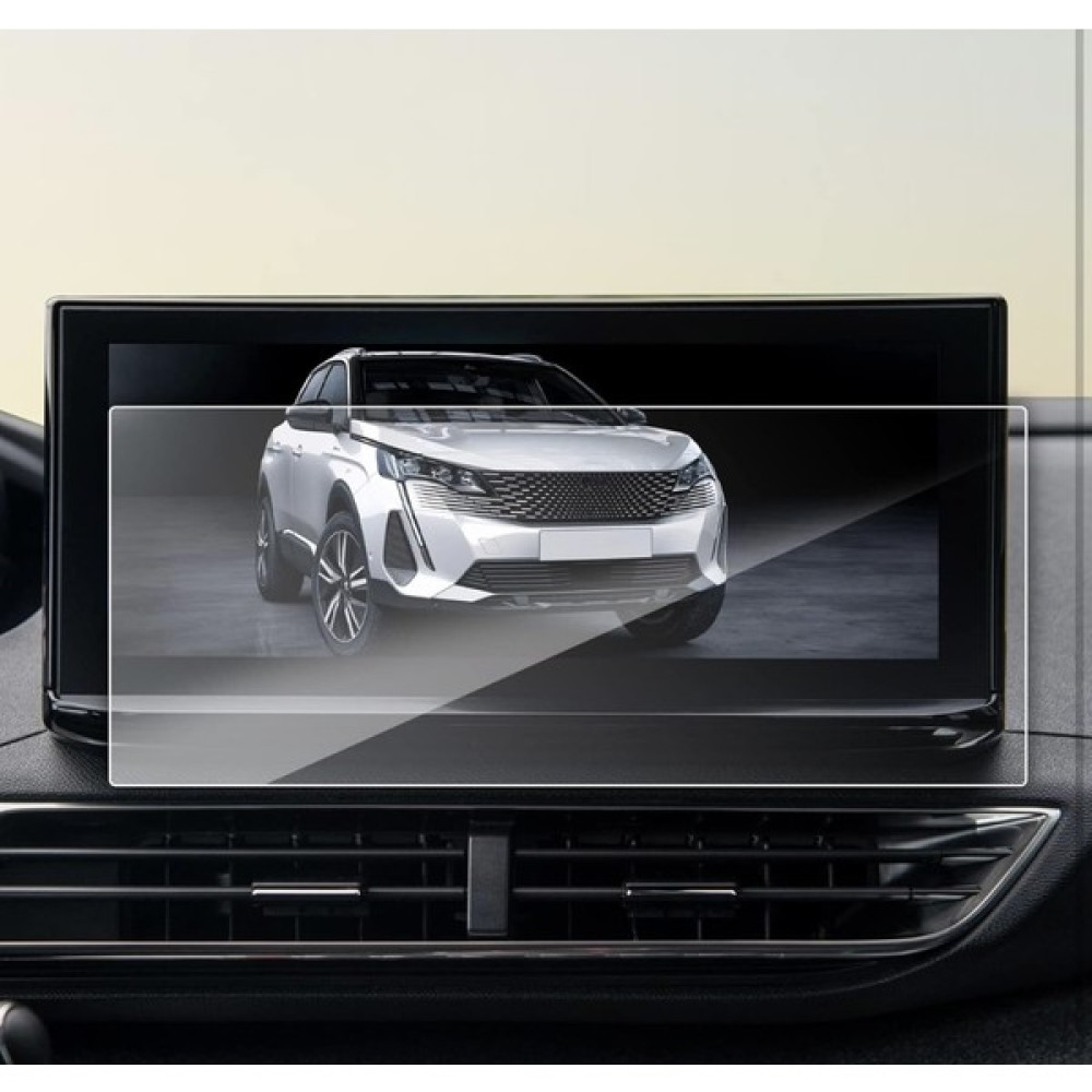 Dkm Peugeot 3008 10 Inc Multimedya Ekran Koruyucu Kırılmaz Şeffaf Temperli Nano Cam Oto Teypleri Fiyatı