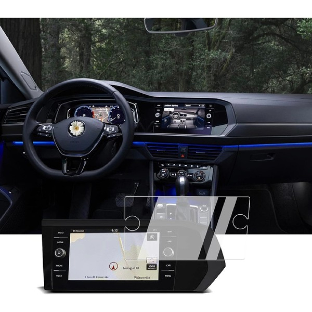 Dkm Vw Polo 2018 – 2023 8 Inc Multimedya Ekran Koruyucu Kırılmaz Şeffaf Temperli Nano Cam Oto Teypleri Fiyatı
