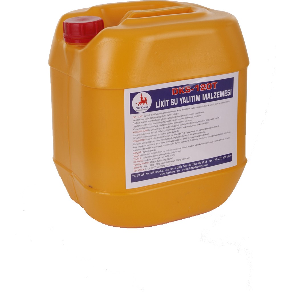 Dks 120T - Likit,Şeffaf Su Yalıtım Malzemesi 20 Kg Diğer Fiyatı