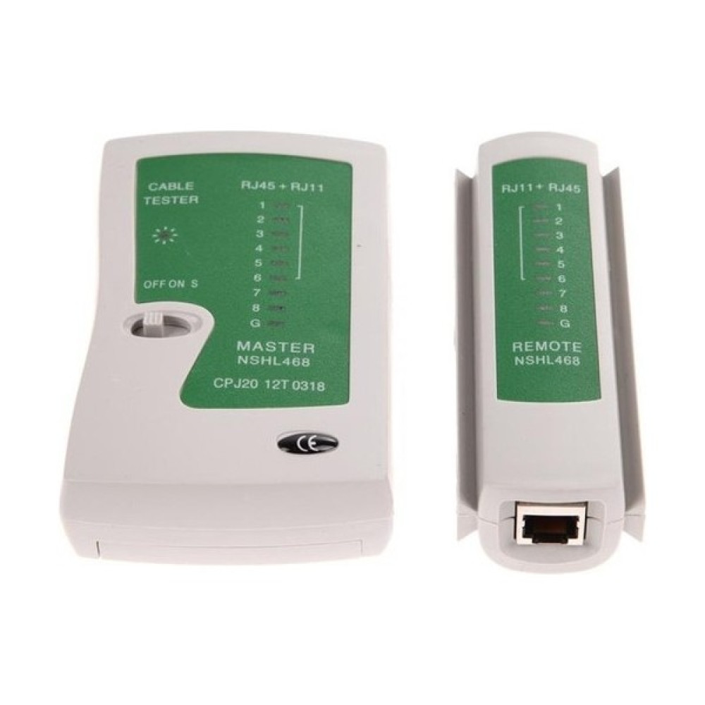 Dlax Network Tester RJ45/RJ11 Adsl Internet Kablo Test Cihazı Cat5/6 Ağ / Network Kablosu Fiyatı